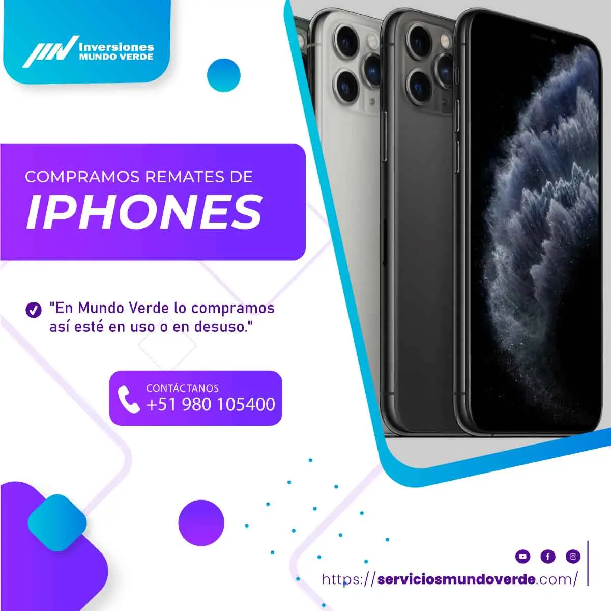 COMPRAMOS IPHONE