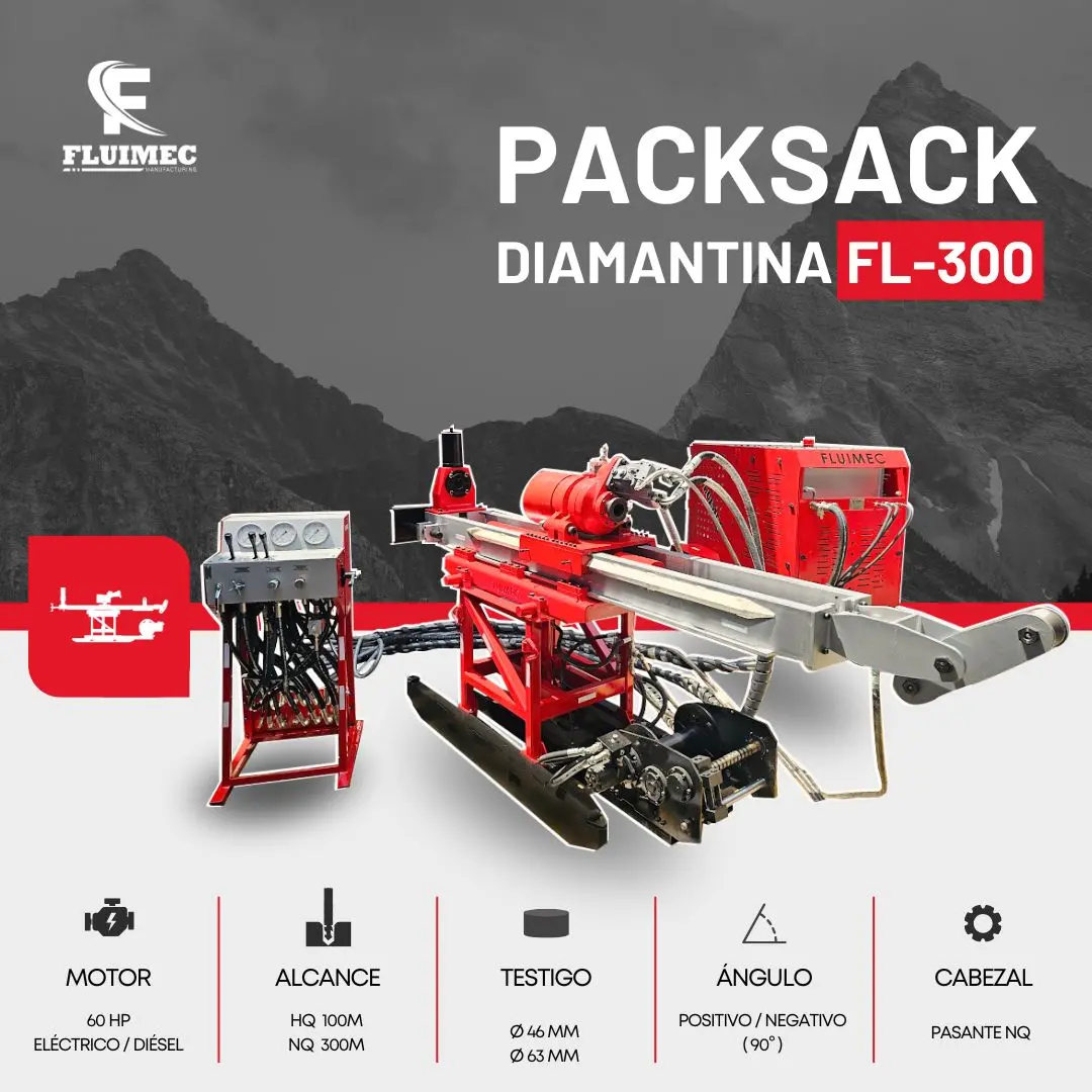 PACKSACK DIAMANTINA FL300 Trabajos en superficie 