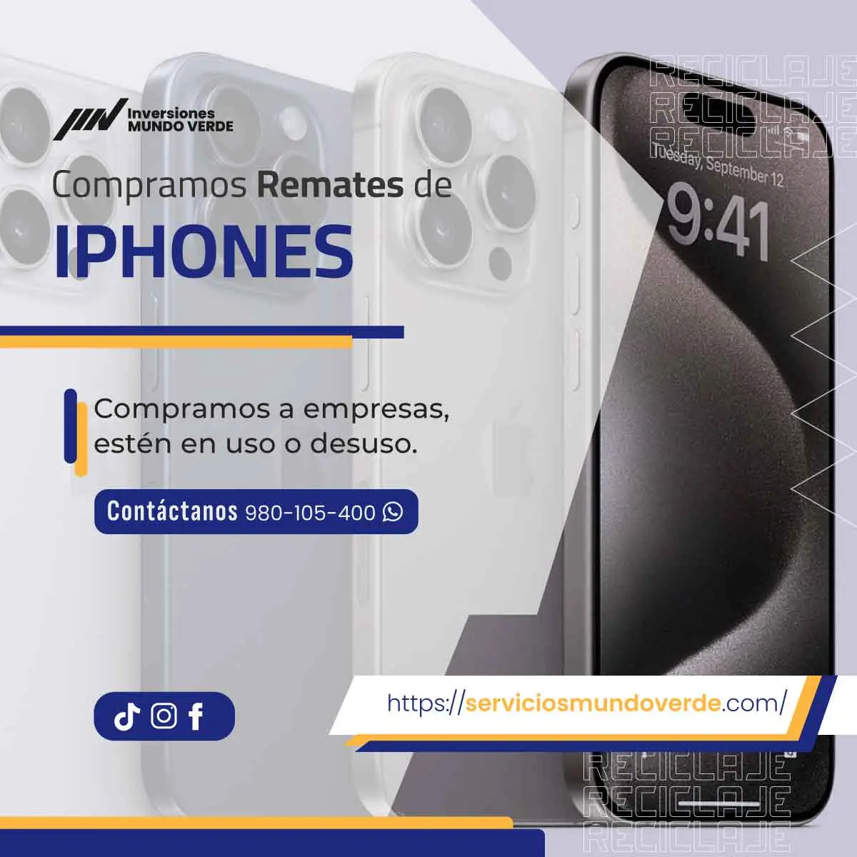 Electrónicos fuera de uso ganancias dentro de tu bolsillo 