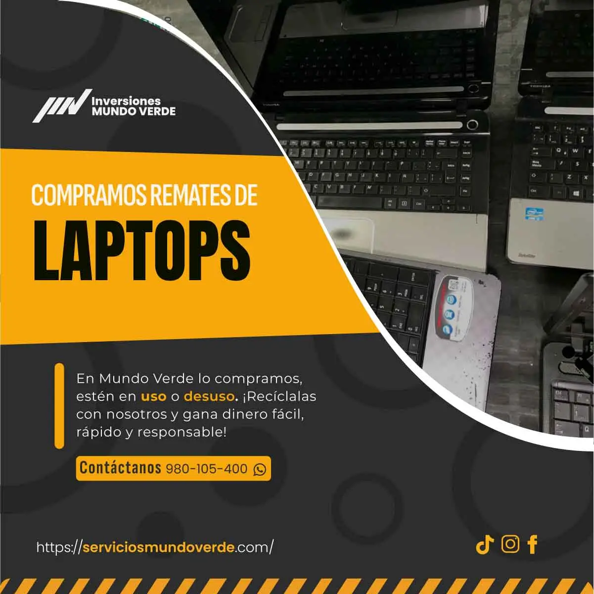  No tires recicla y gana dinero 