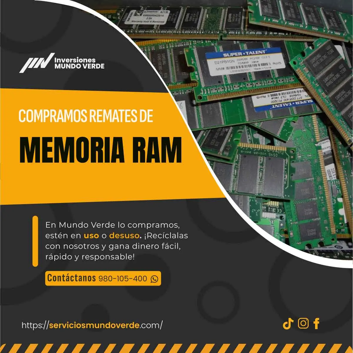  No tires recicla y gana dinero 