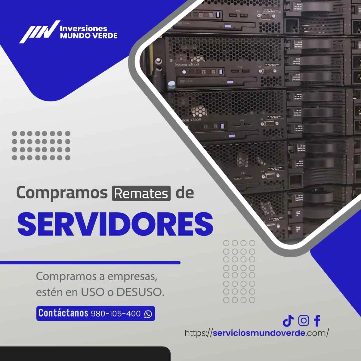 COMPRAMOS SERVIDORES