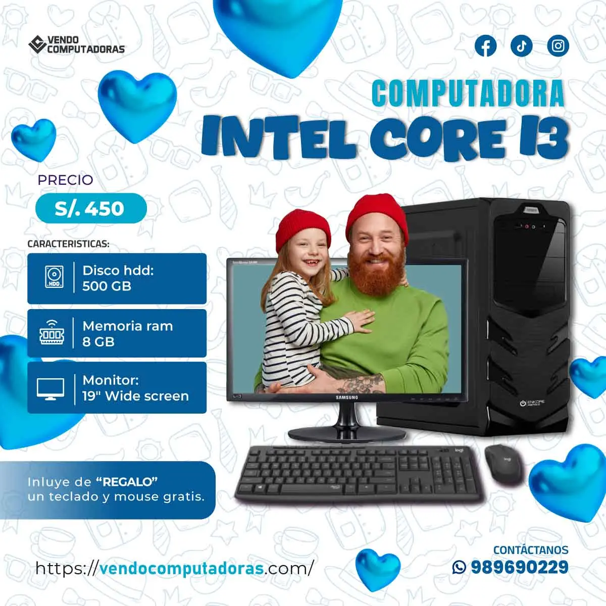  OFERTÓN del Día del Padre PC Intel Core i3 
