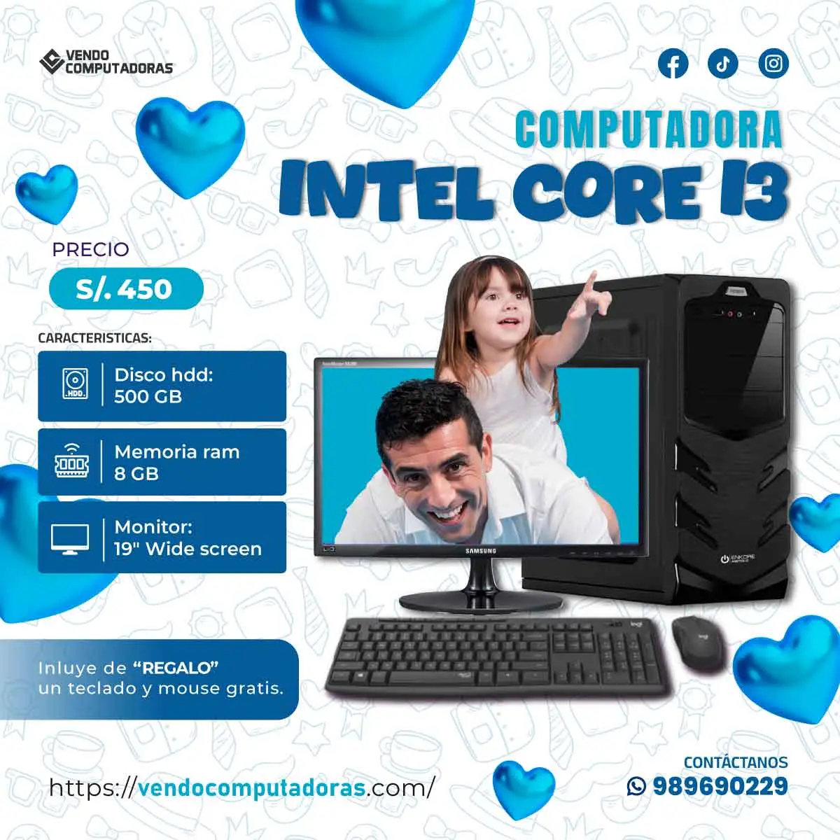  OFERTÓN del Día del Padre PC Intel Core i3 