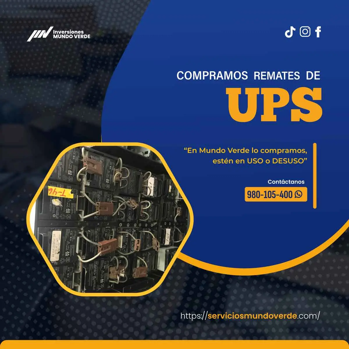 COMPRAMOS UPS 