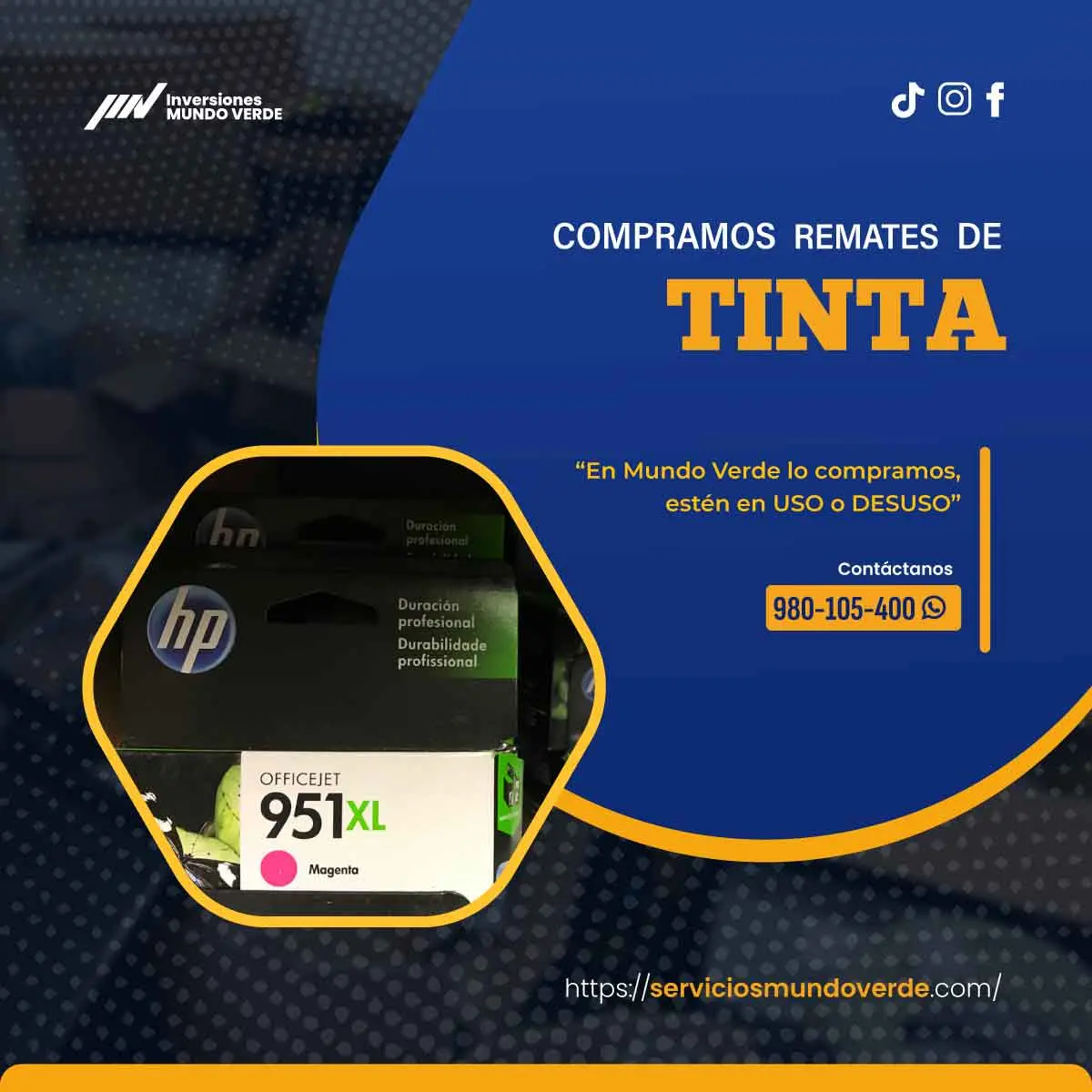 COMPRAMOS TINTAS 