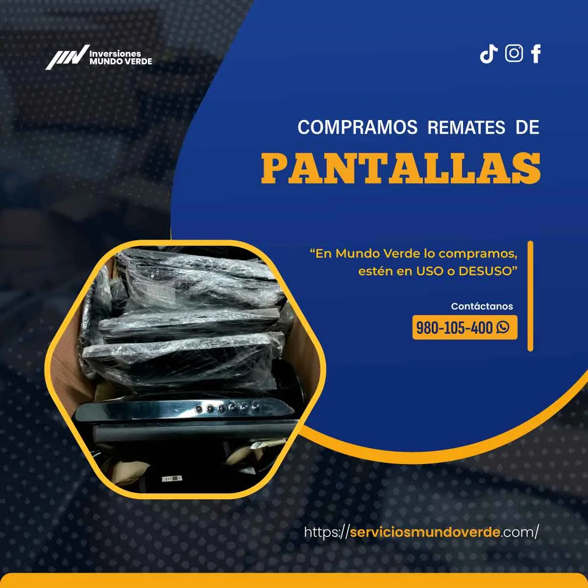 COMPRAMOS PANTALLAS