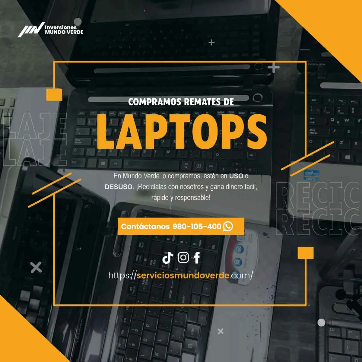  Laptops que ya no usas Nosotros te las compramos