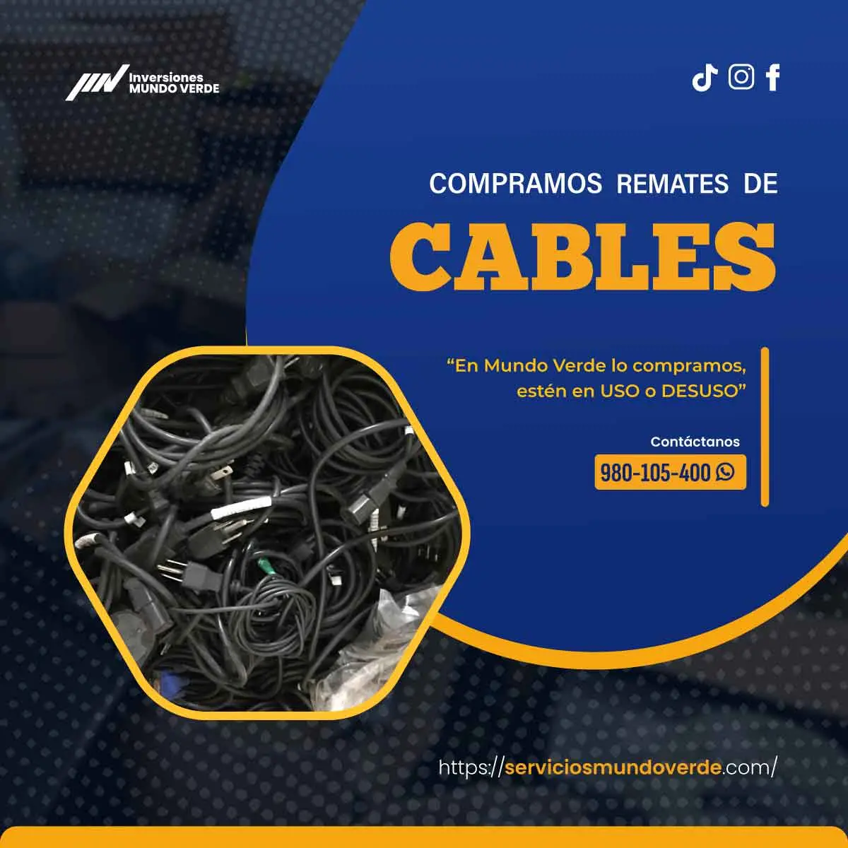 COMPRAMOS CABLES 