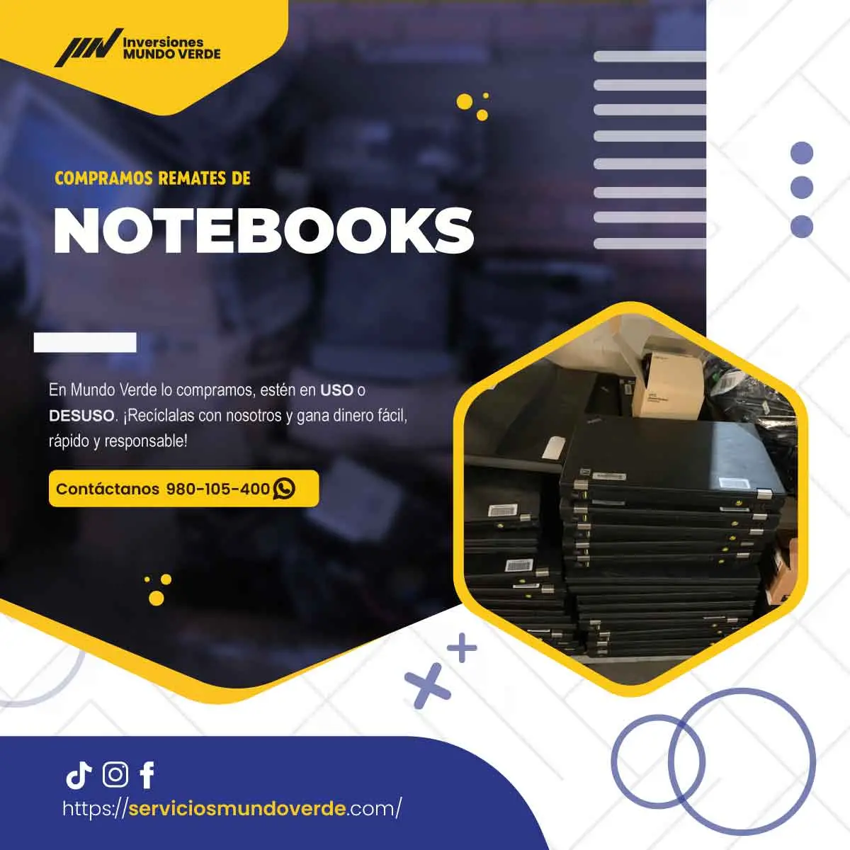 COMPRAMOS NOTEBOOKS 