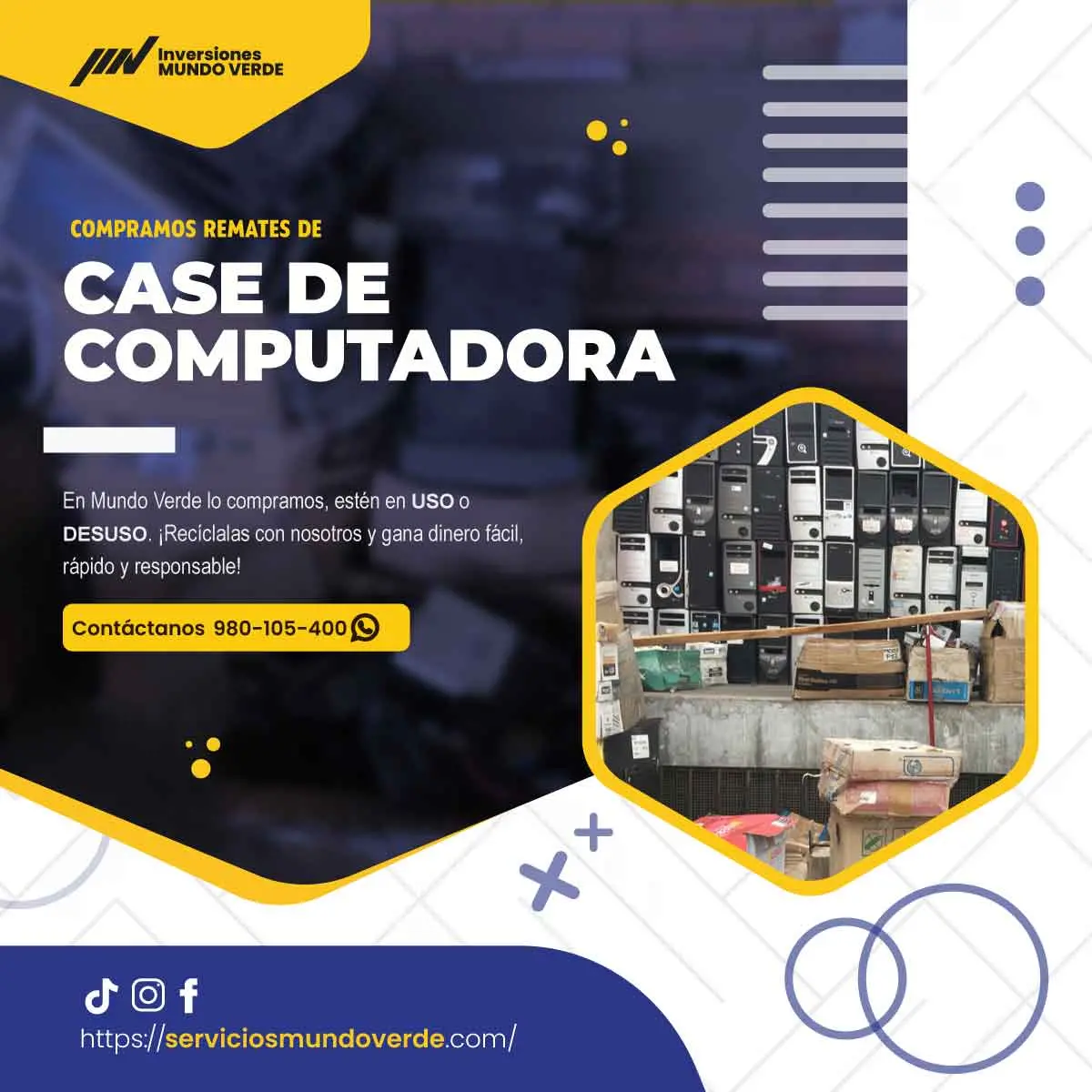 TIENES CASE DE COMPUTADORAS NOSOTROS LO COMPRAMOS 