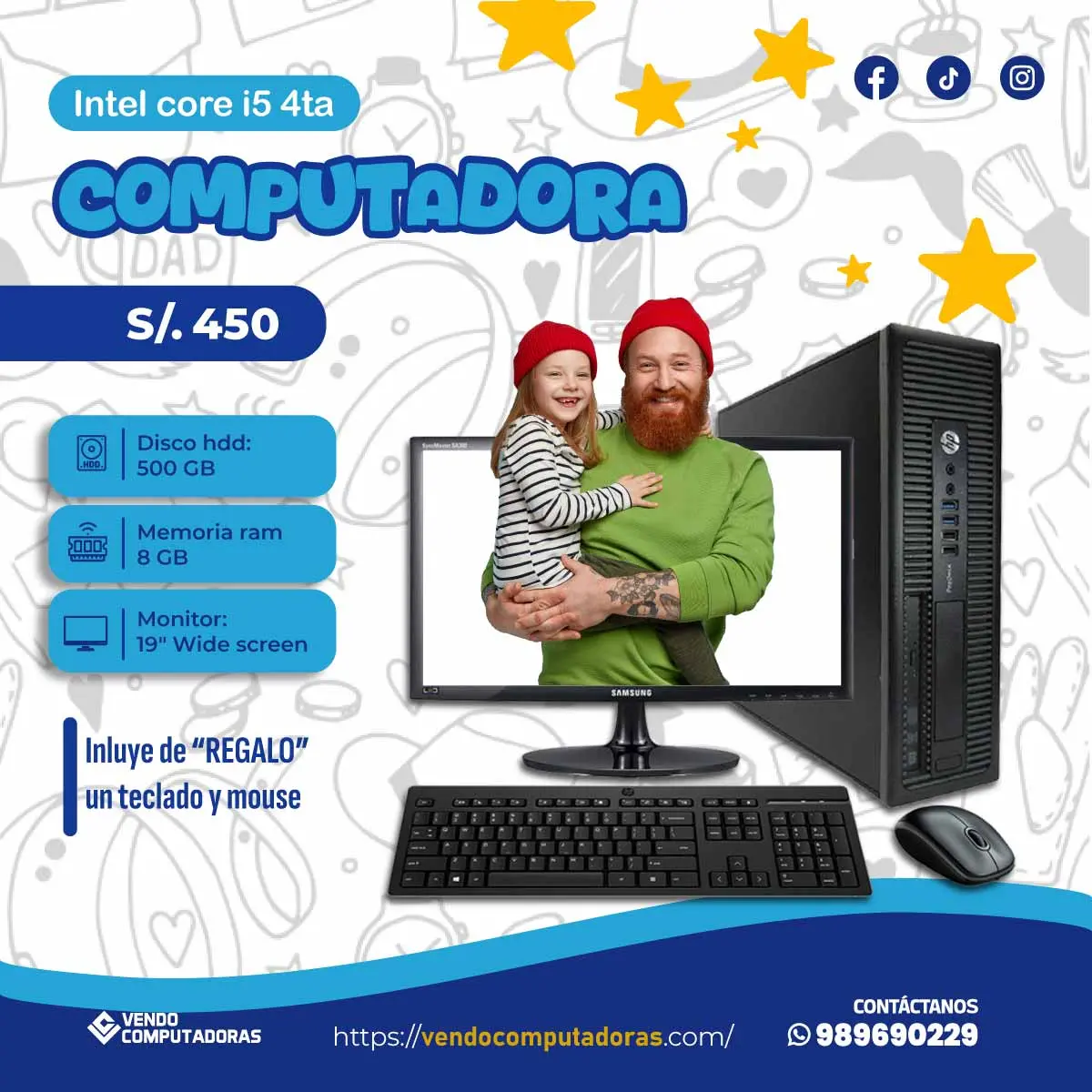  Papá se lo merece Llévate esta PC HOY