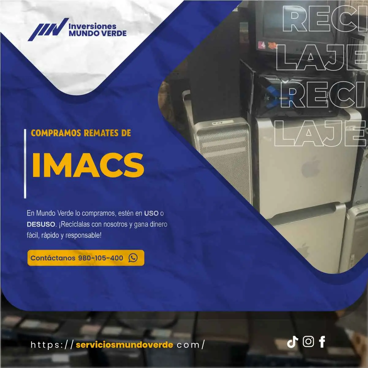 Reciclaje con beneficio inmediato