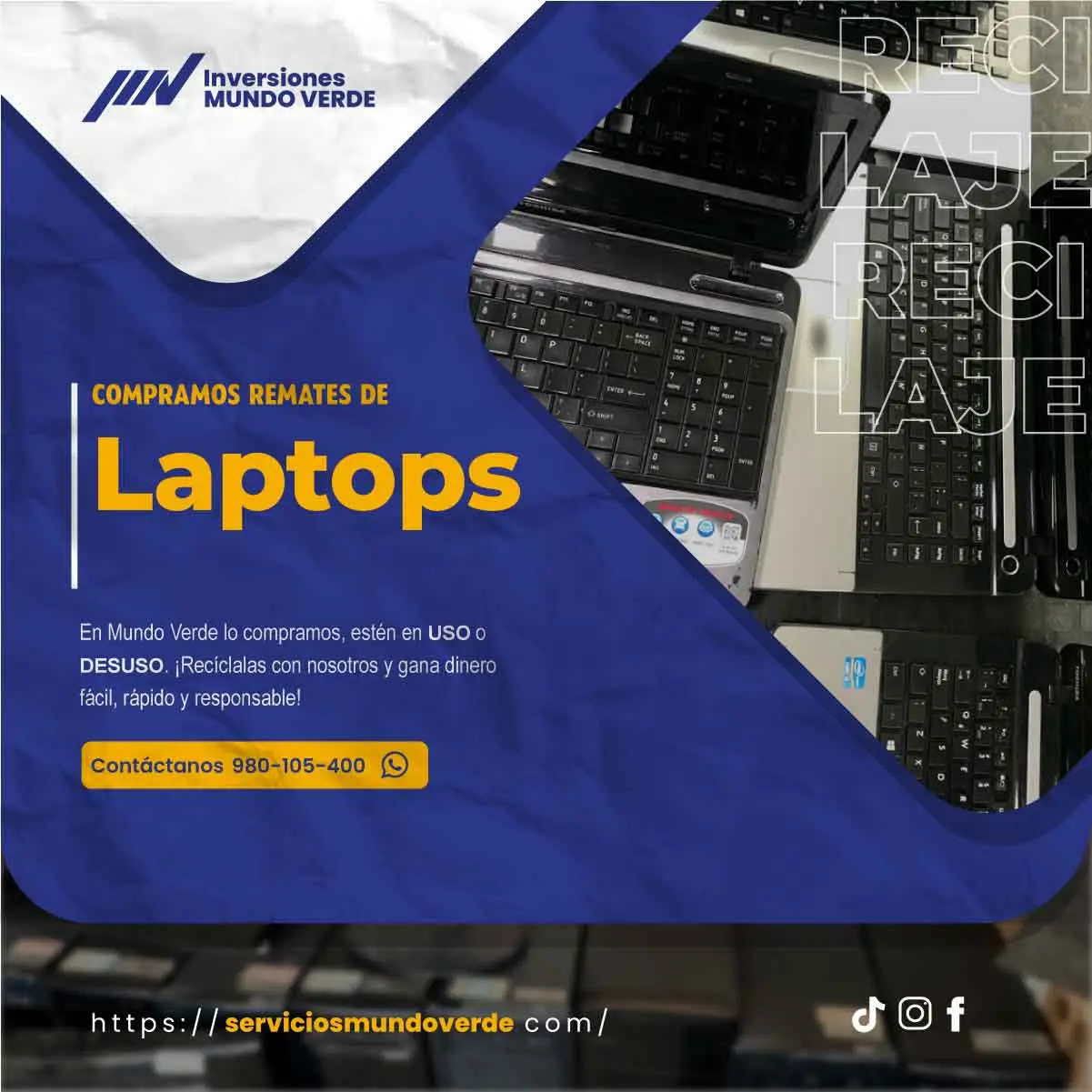 Reciclaje con beneficio inmediato