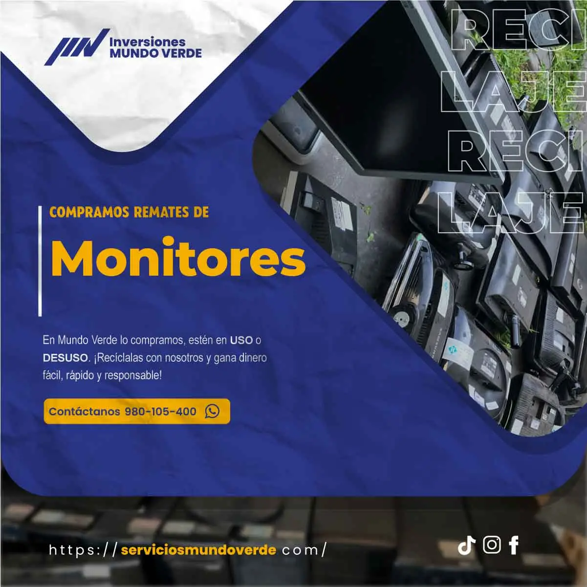 Reciclaje con beneficio inmediato