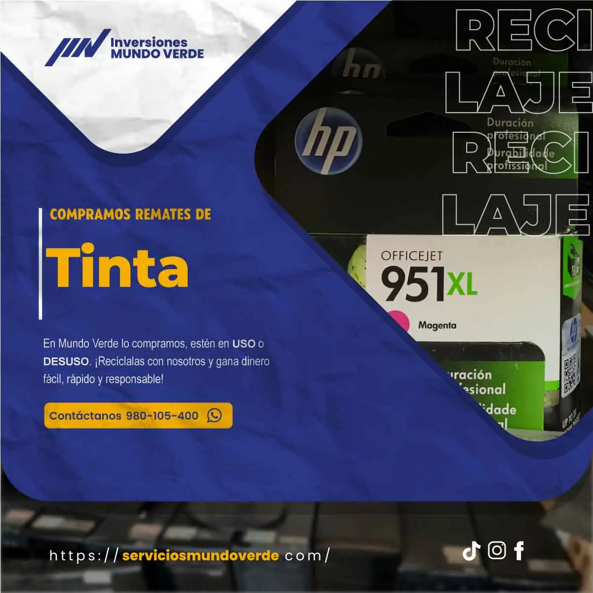 Te pagamos por lo que ya no necesitas