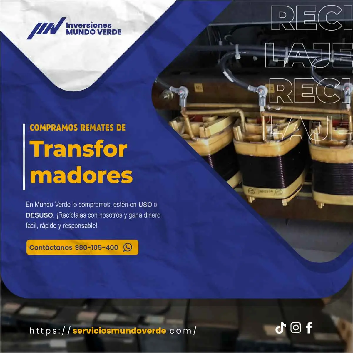 Te pagamos por lo que ya no necesitas