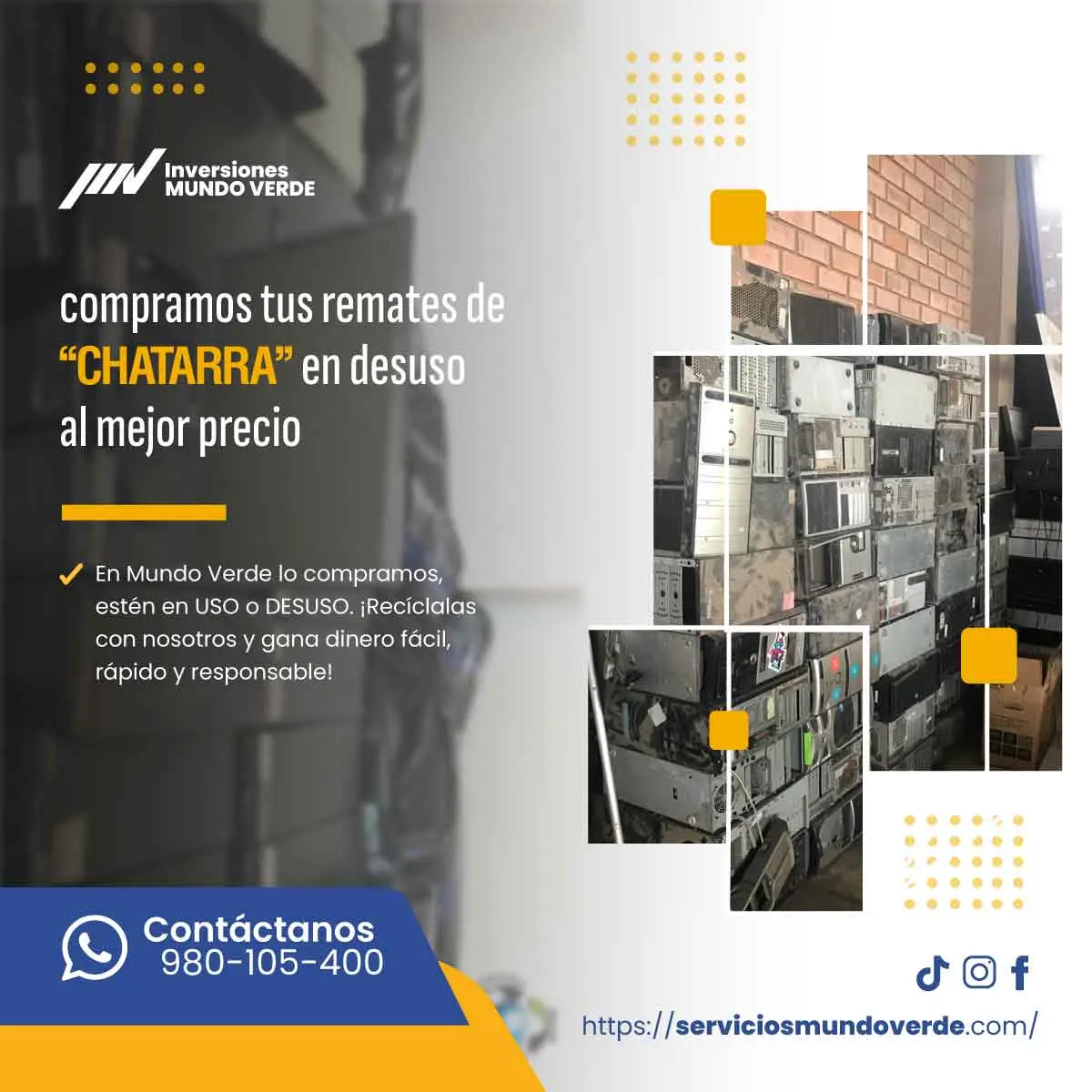  Tienes equipos que ya no usas 