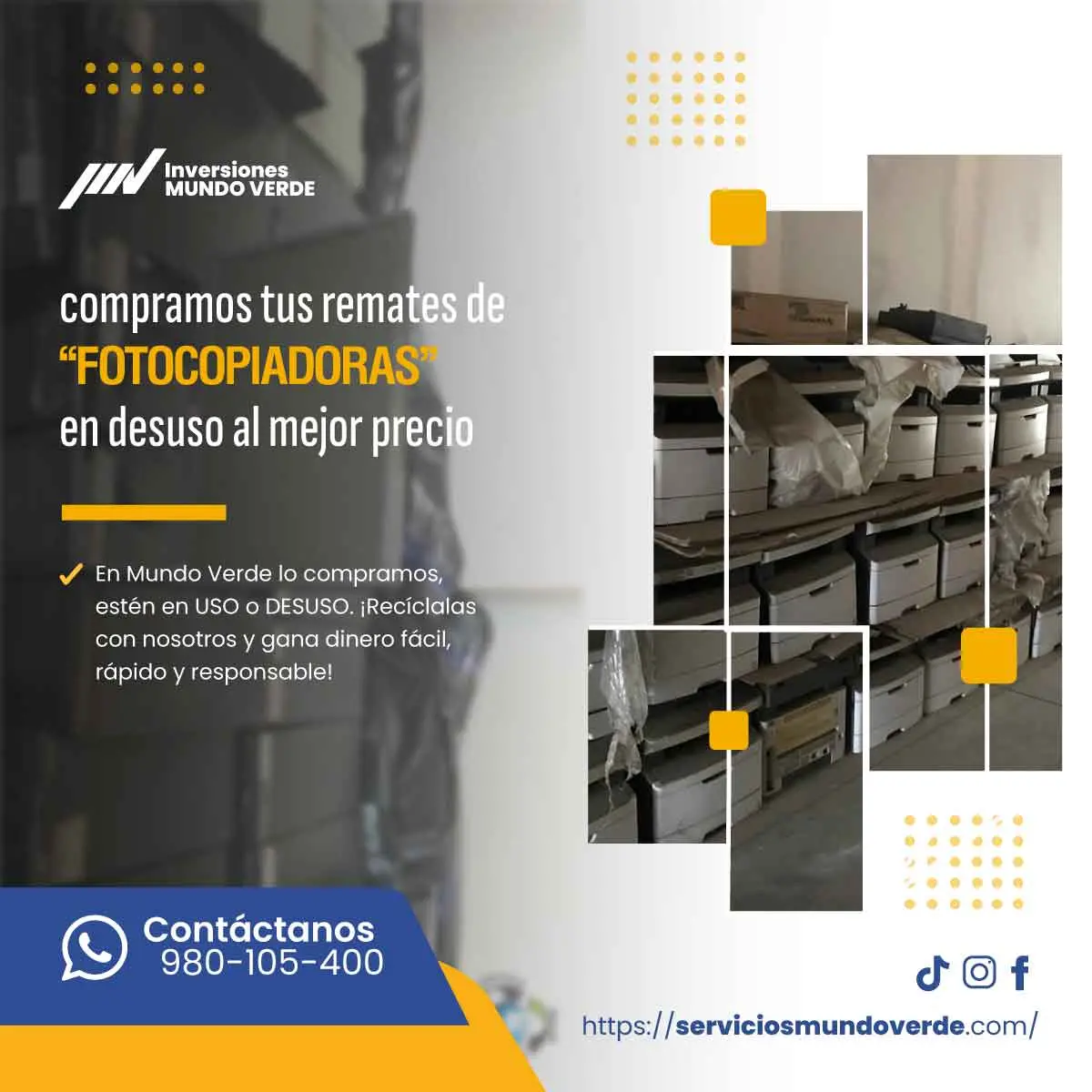 Vende tus equipos hoy