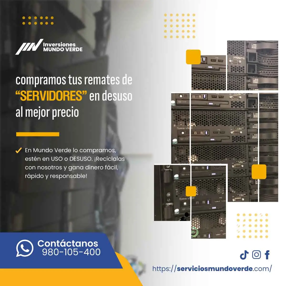 Nosotros lo reciclamos por ti