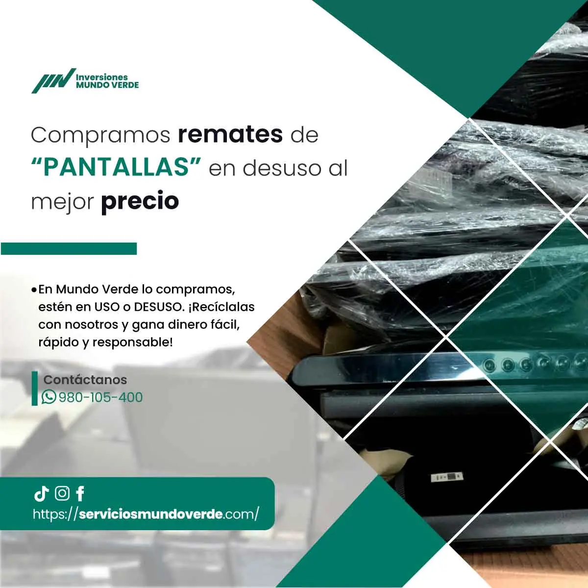 Dale valor a lo que ya no utilizas