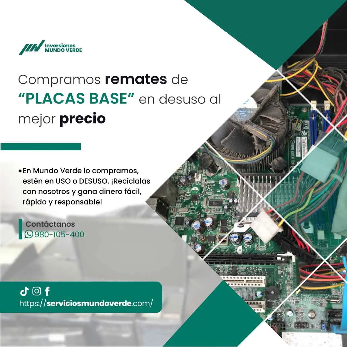 Dale valor a lo que ya no utilizas