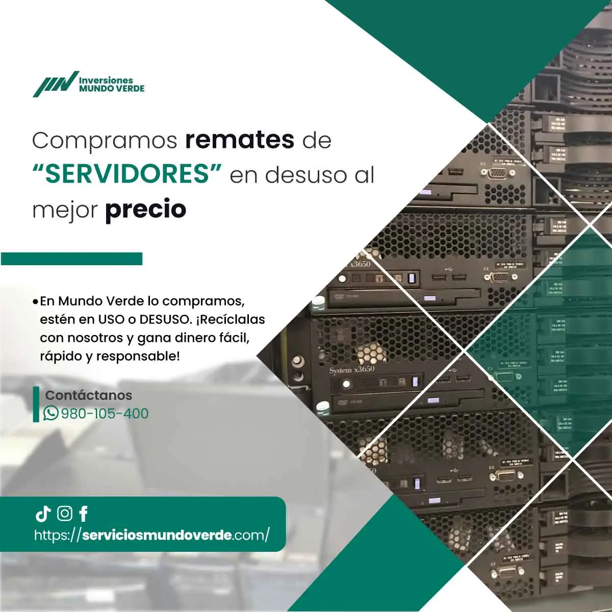 Dale valor a lo que ya no utilizas