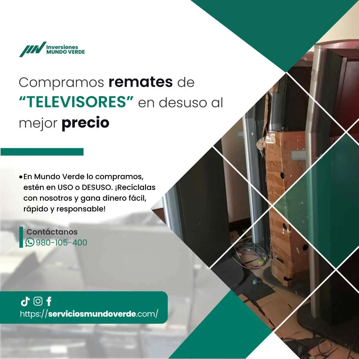 Dale valor a lo que ya no utilizas