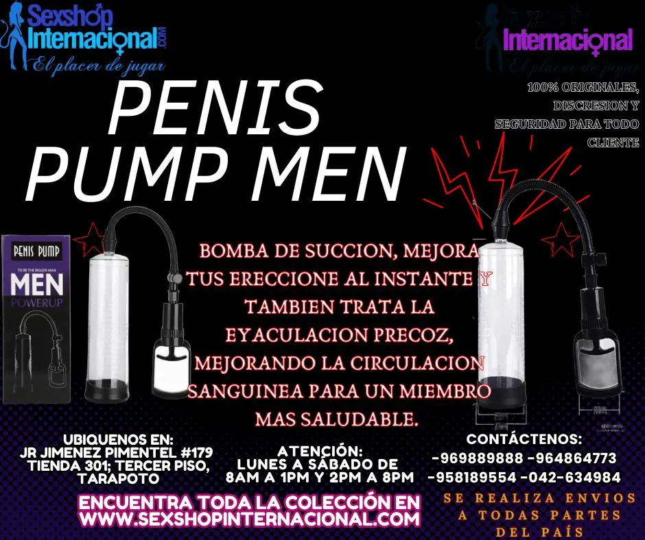 MANTEN UN TAMAÑO IDEAL EN POCO TIEMPO CON ESTA BOMBA DE SUCCION