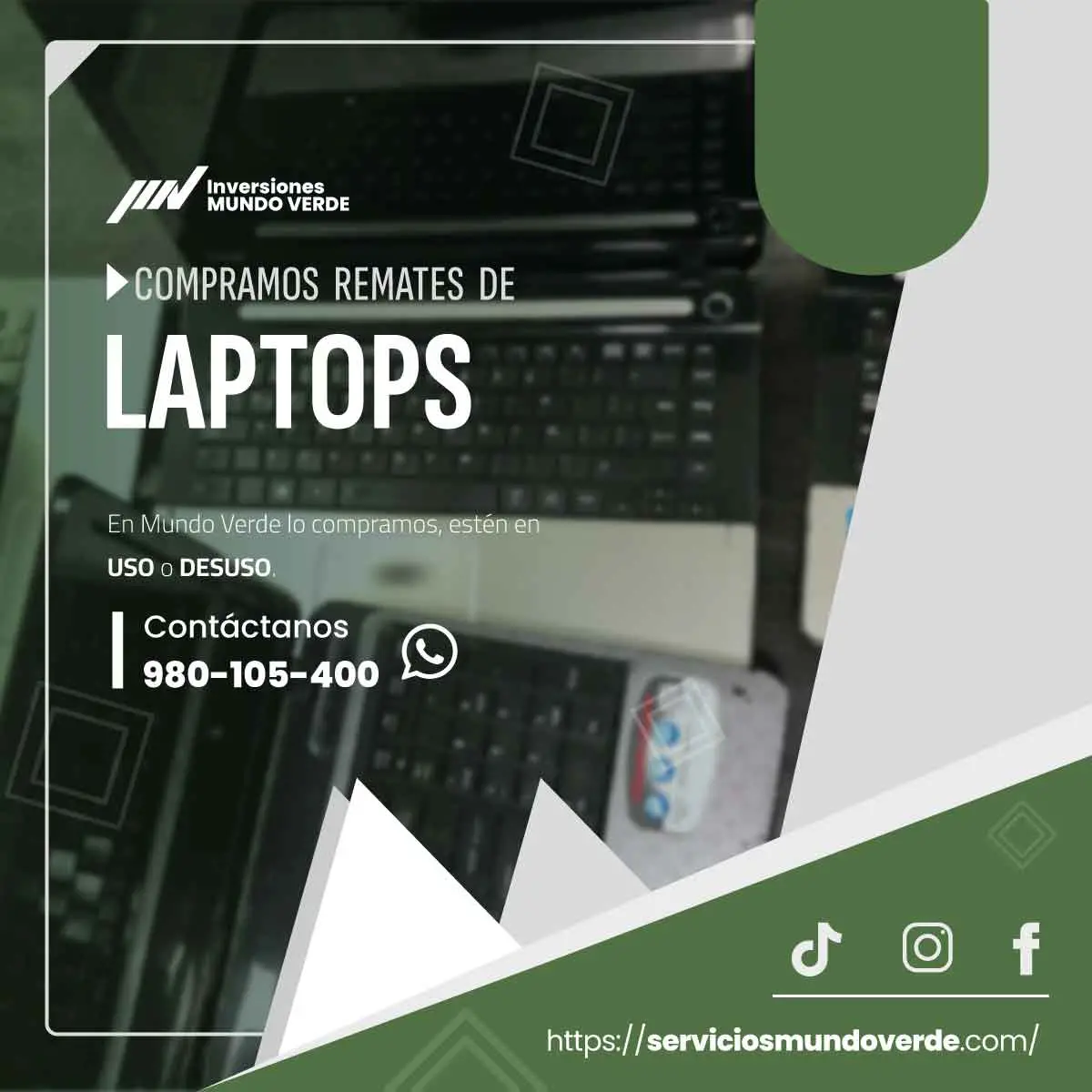  Tienes laptops que ya no usas Nosotros te las compramos 