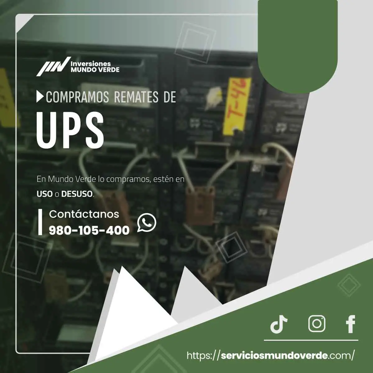  Monitores en desuso ocupando espacio Nosotros los compramos 