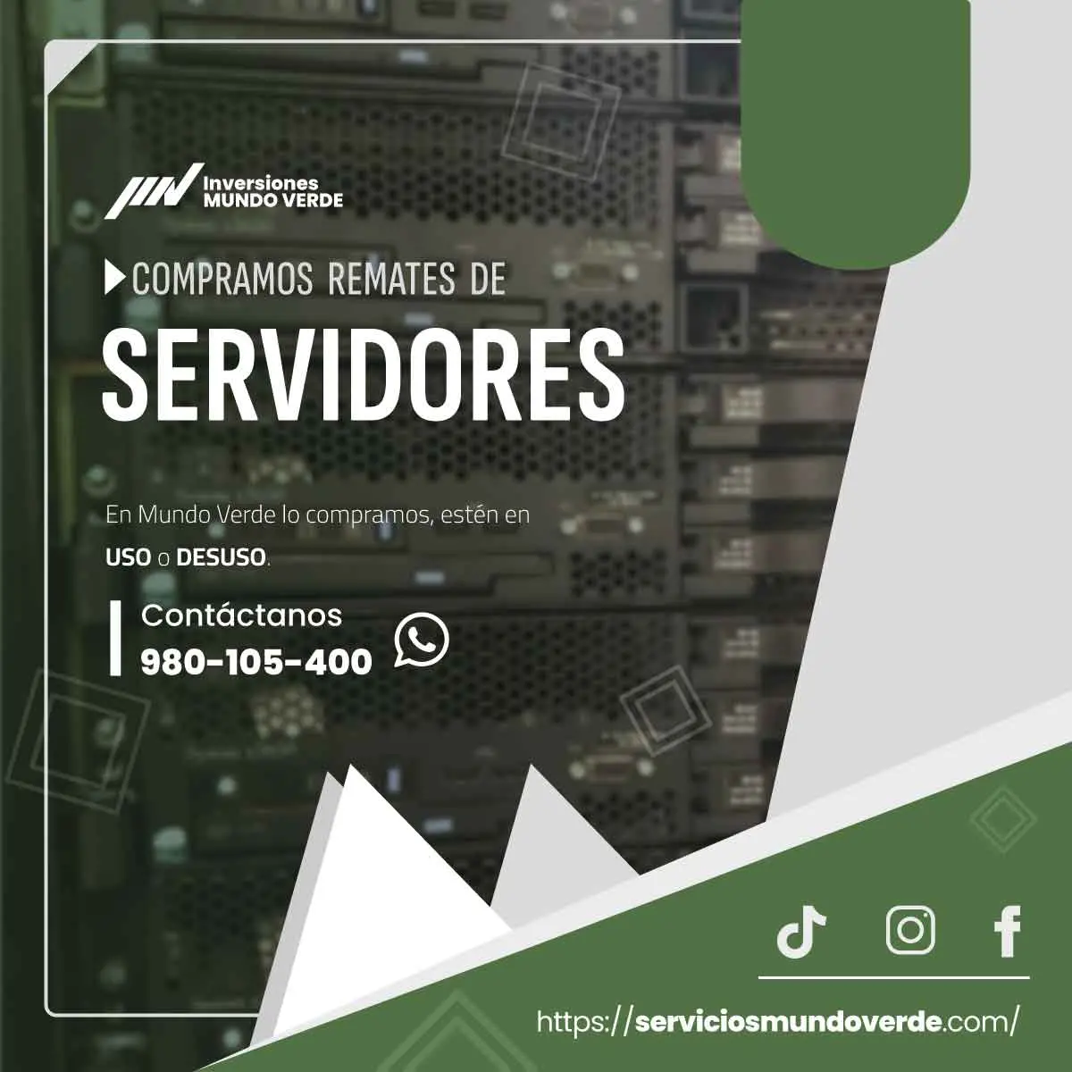  Monitores en desuso ocupando espacio Nosotros los compramos 