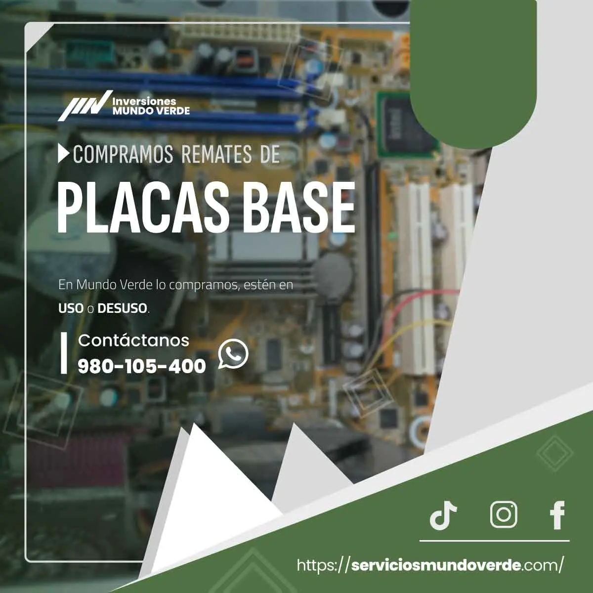  Monitores en desuso ocupando espacio Nosotros los compramos 