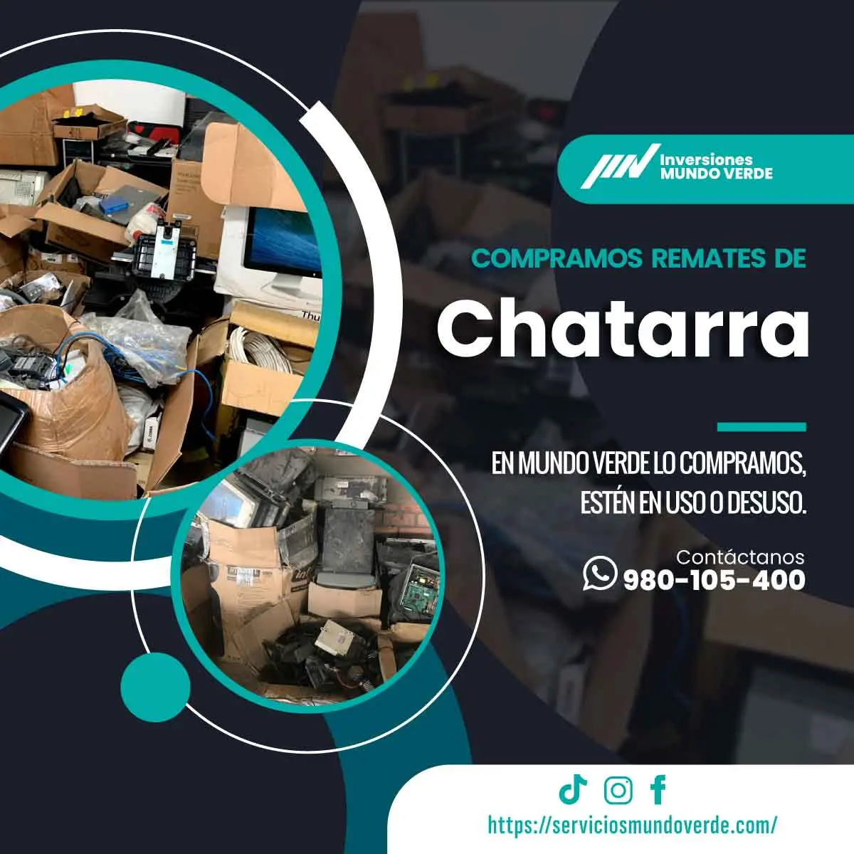 Contribuye al cambio nosotros te ayudamos