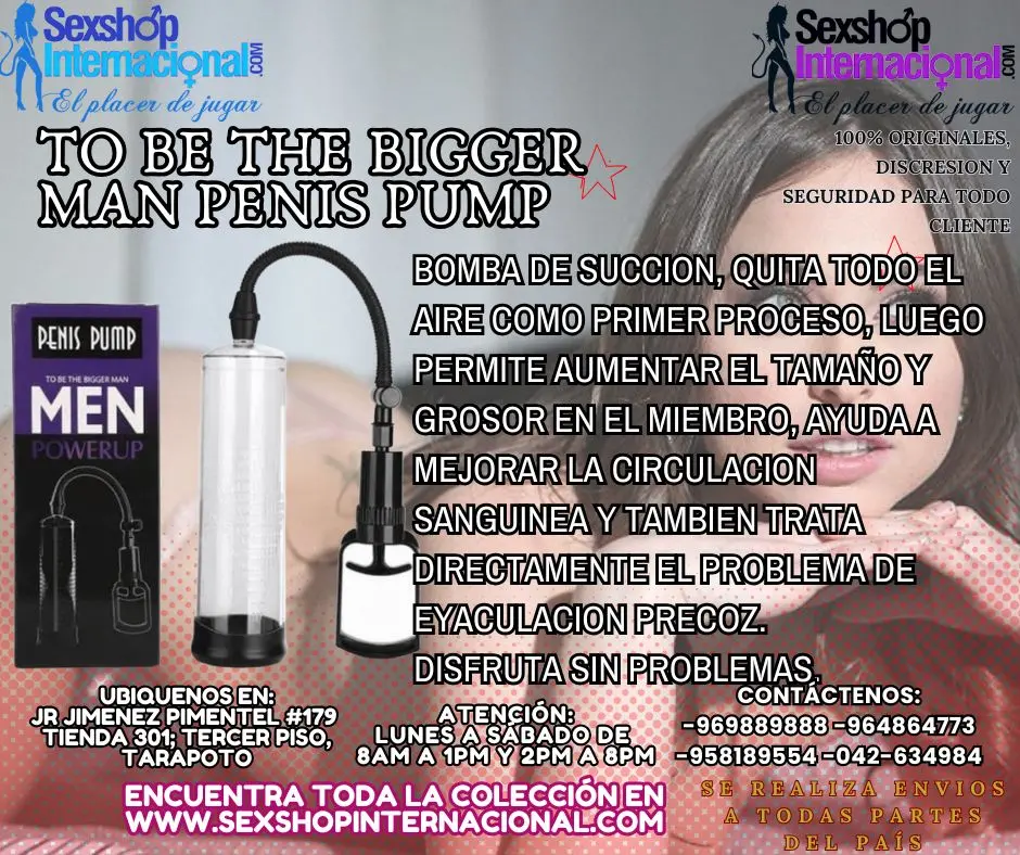 EL MEJOR TAMAÑO EN POCO TIEMPO Y AL INSTANTE CON ESTA BOMBA DE SUCCION