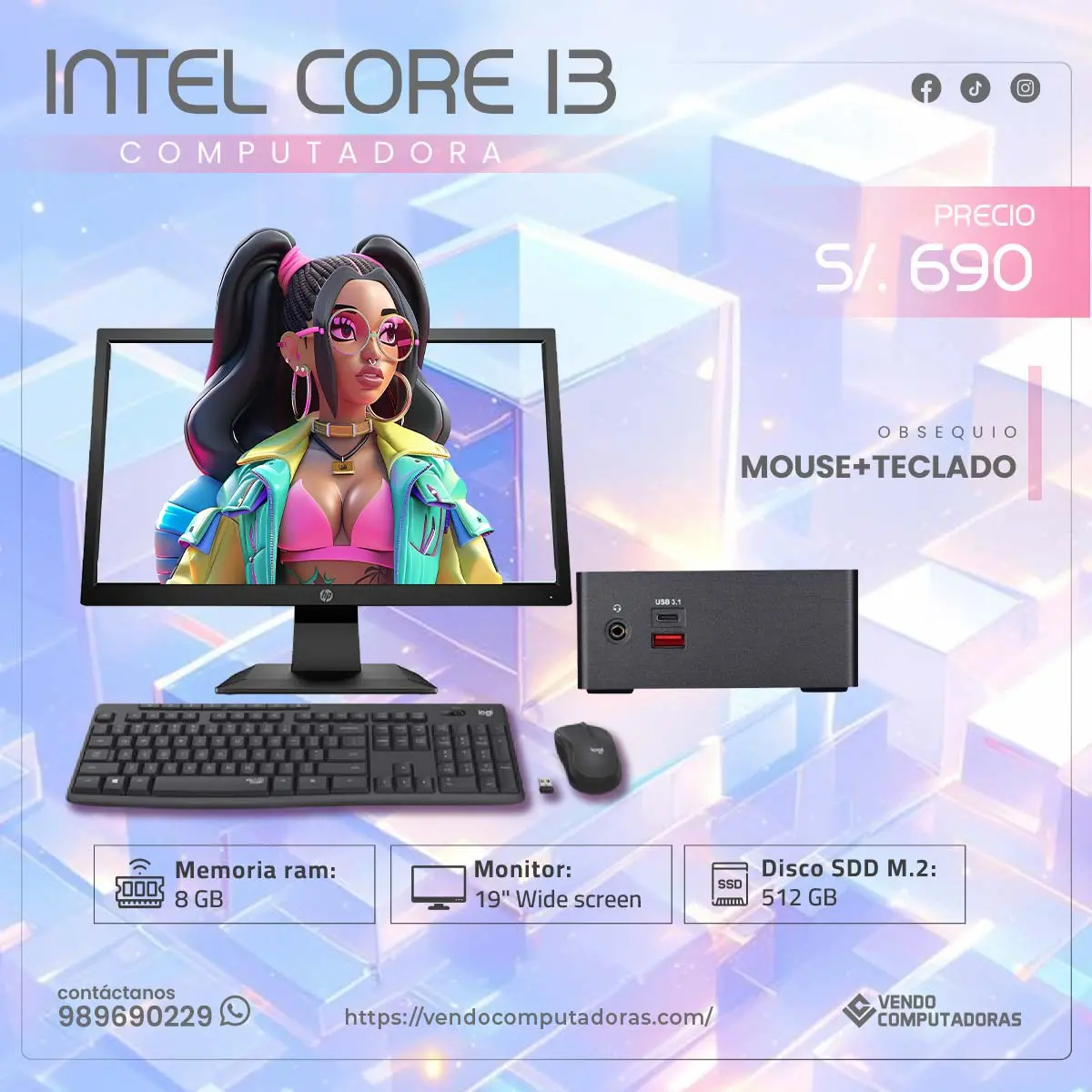 Computadora funcional a bajo costo