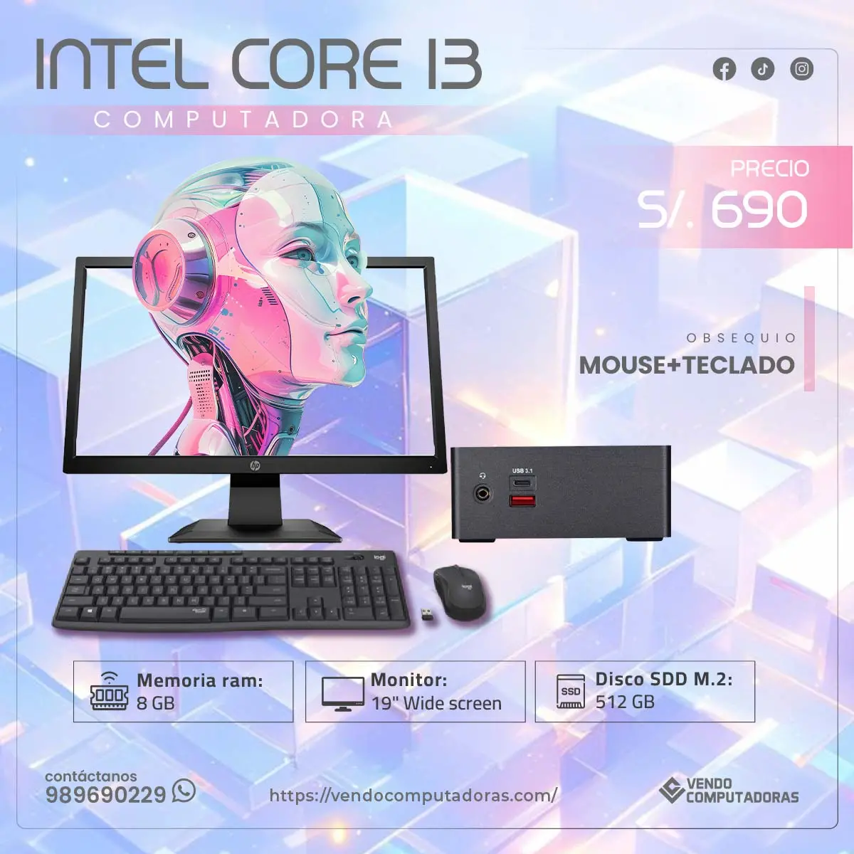 Computadora funcional a bajo costo