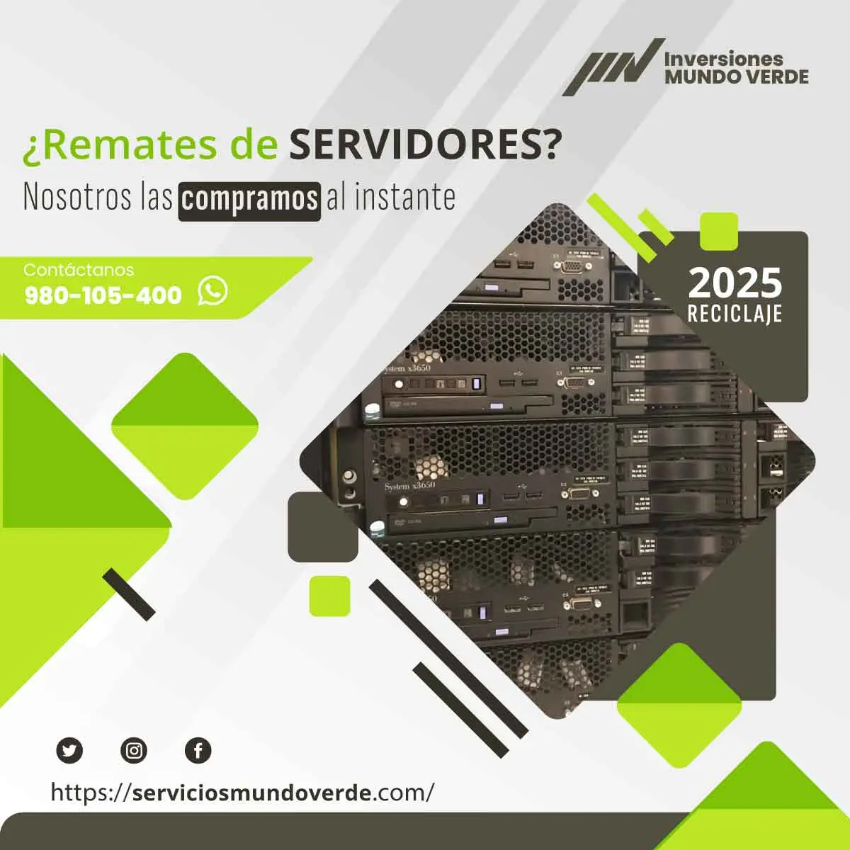 El primer paso al orden es reciclar