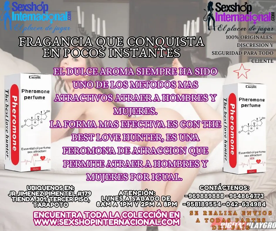 FRAGANCIA QUE CONQUISTA EN POCOS INSTANTES SIN ESPERAR MUCHO