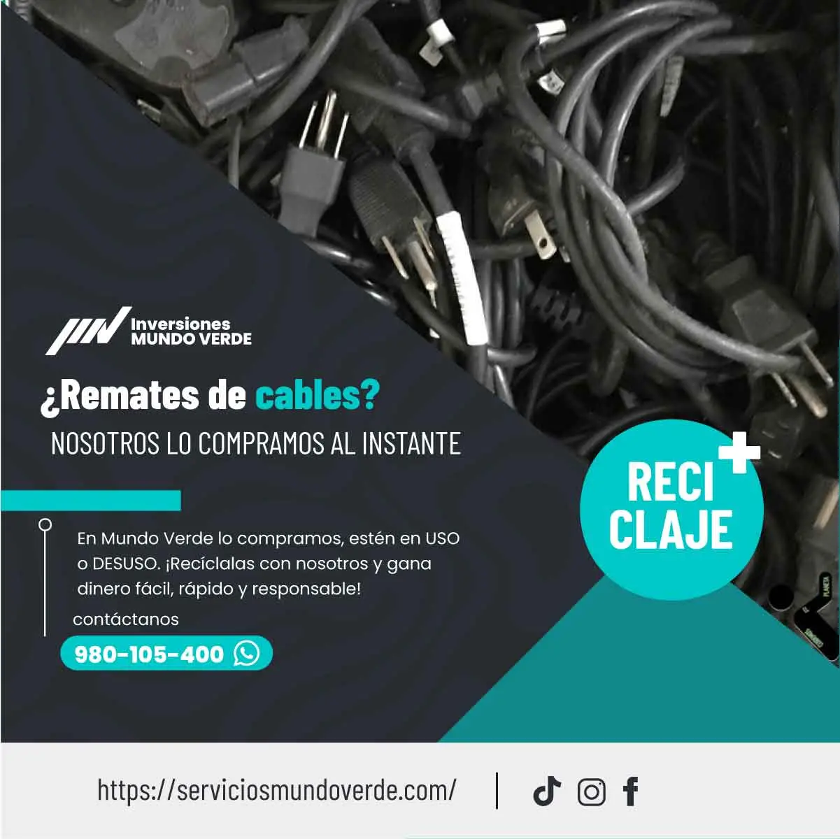 Libérate del desorden nosotros lo reciclamos