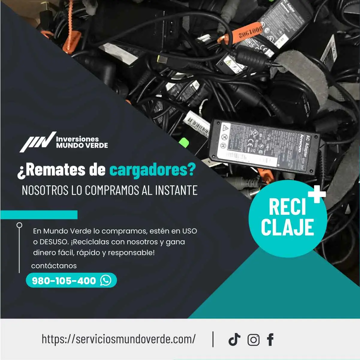 Libérate del desorden nosotros lo reciclamos