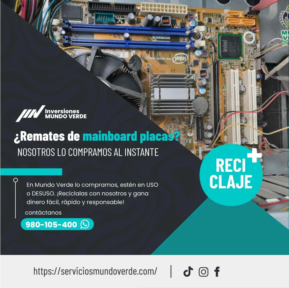  Para campañas o publicaciones ecológicas