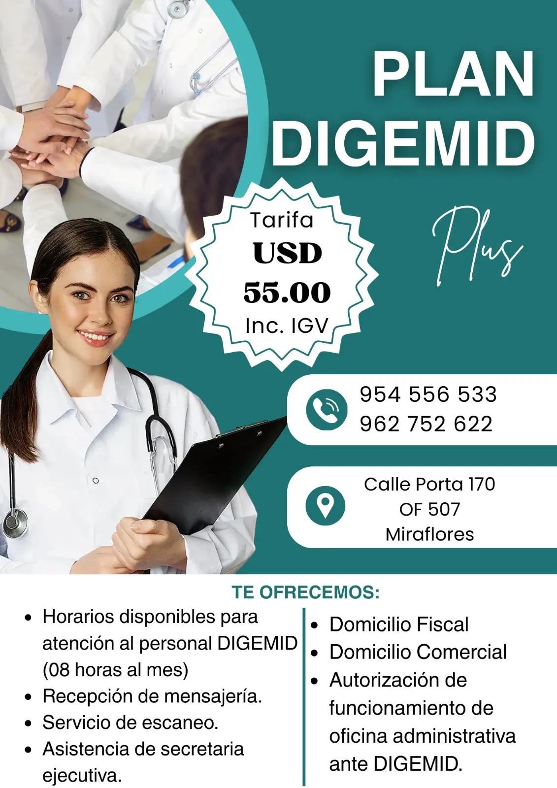  Obtén tu PLAN DIGEMID 