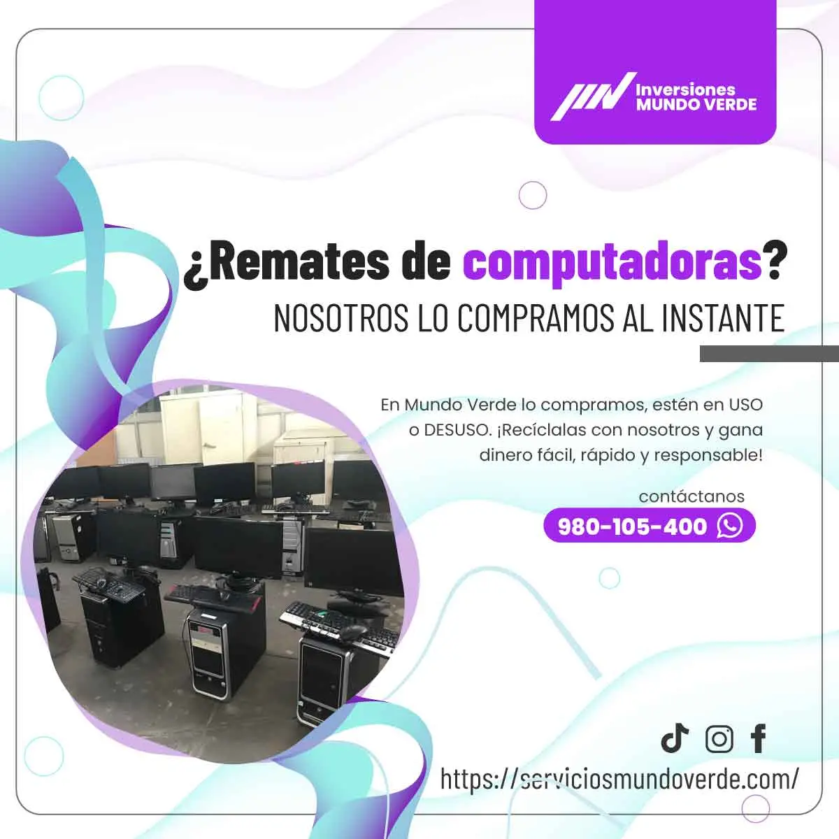 Tienes computadoras en desuso Conviértelas en valor hoy mismo 