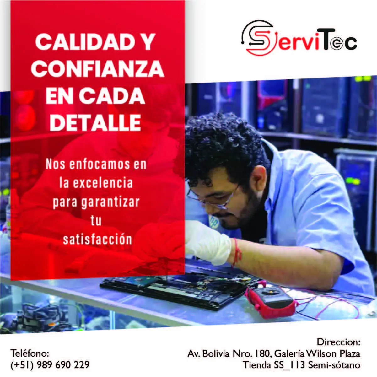  Técnicos con experiencia