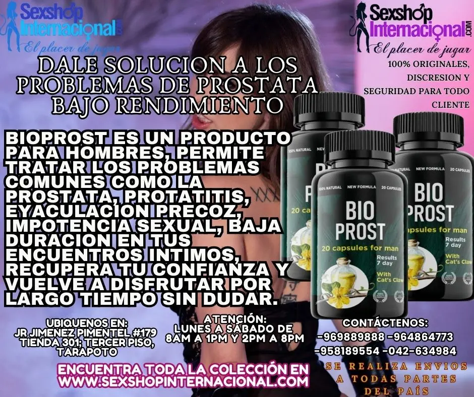 DALE LA MEJOR SOLUCION A LOS PROBLEMAS DE PROSTATA Y EL BAJO RENDIMIENTO