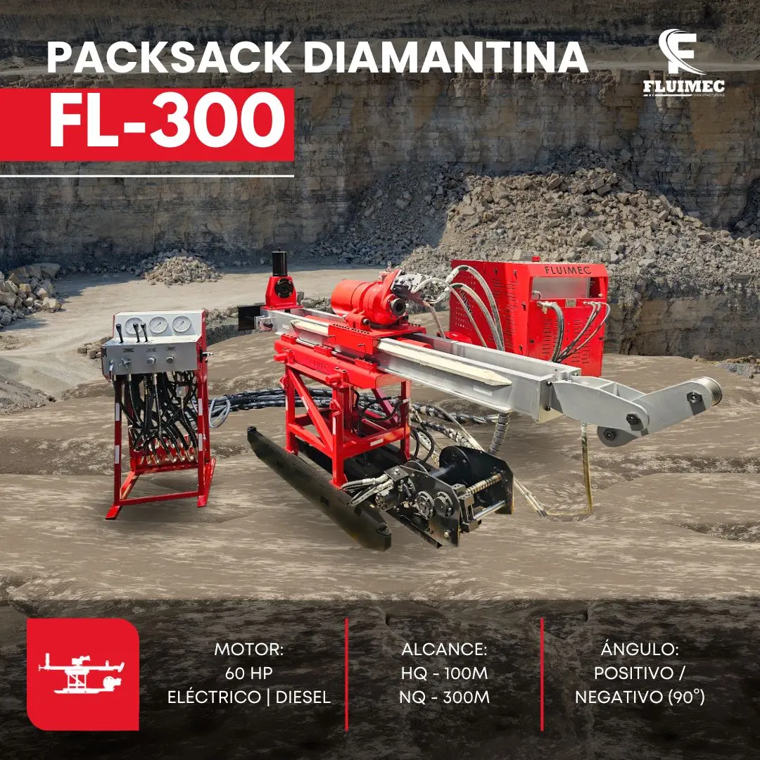 PACKSACK DIAMANTINA FL300 TRABAJOS EN SUPERFICIE 