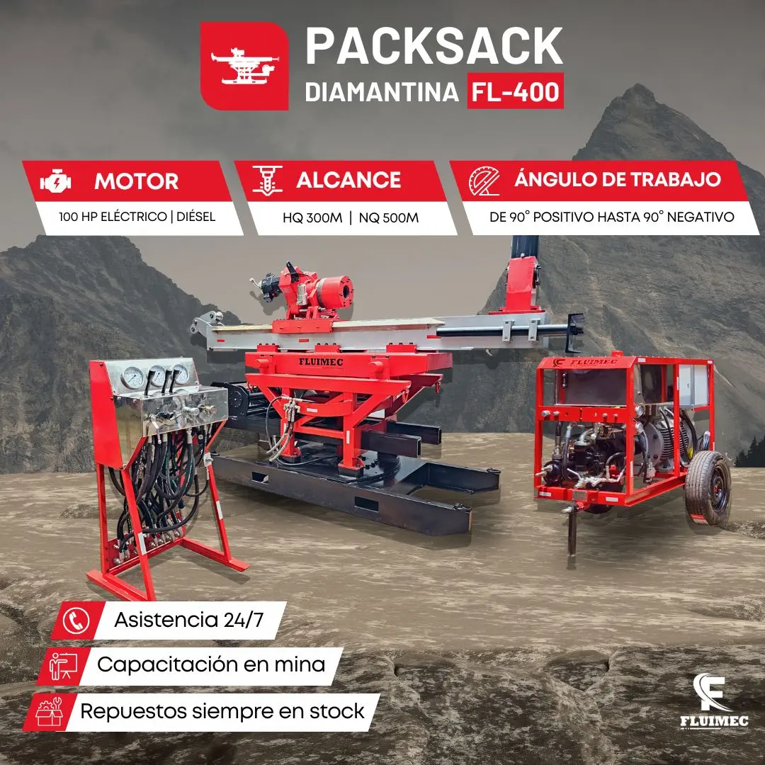 PACKSACK DIAMANTINA FL400 Mineria 