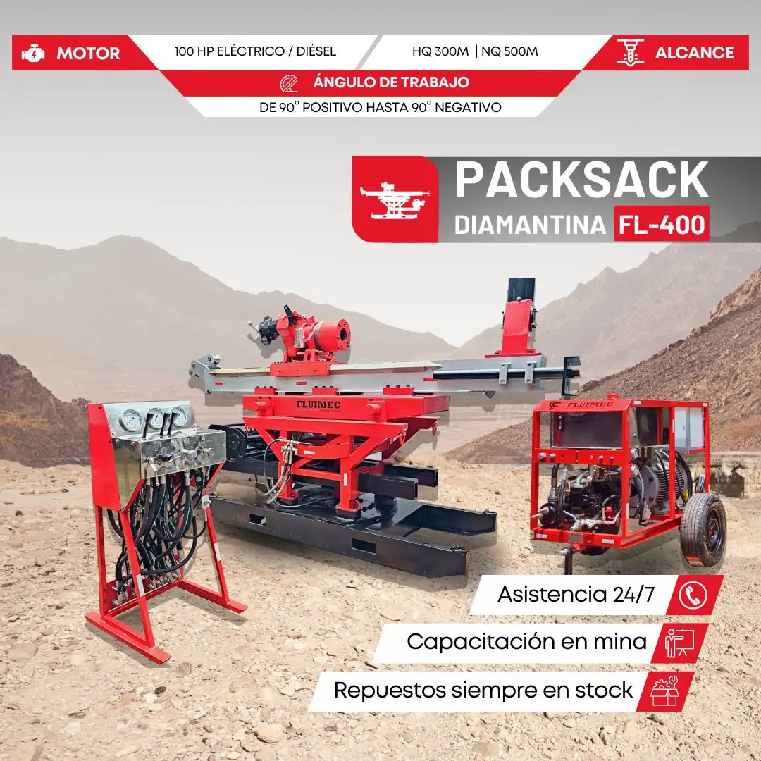 PACKSACK DIAMANTINA FL400 trabajos en superficie 