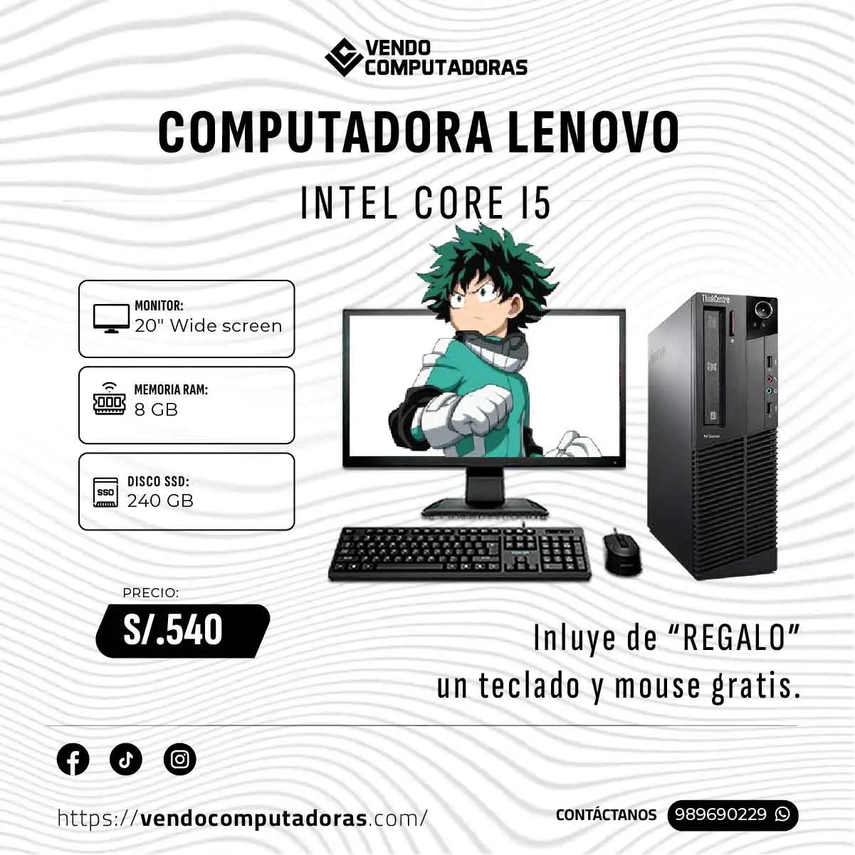 Rendimiento garantizado la computadora ideal para ti está aquí